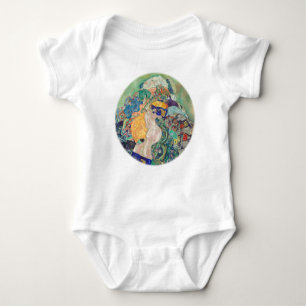 For Baby Colorful Gustav Klimt Baby Bodysuit