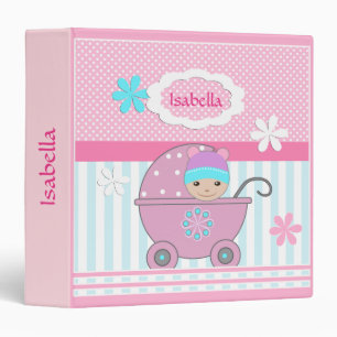 For baby girl, baby girl 3 ring binder