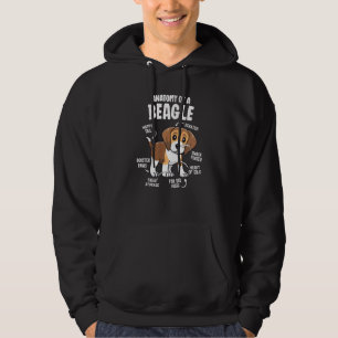 For Beagle Dog Mom Anatomy Of A Beagle Hoodie