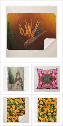 For Bedroom (pillows, blankets,night light,duvet) 