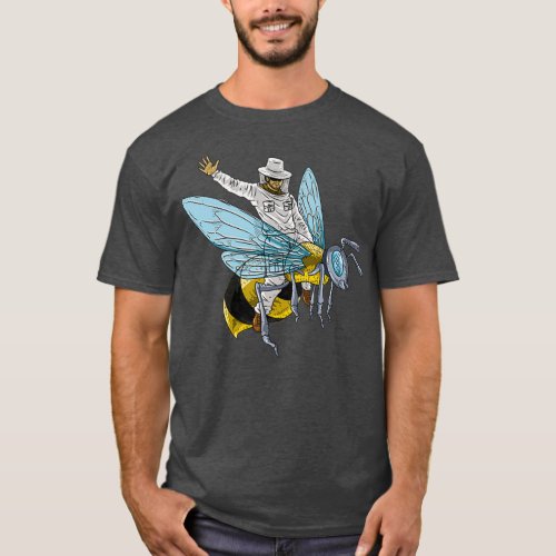 For Beekeeper Beekeeper On Honeybee bee keeper T_Shirt