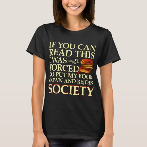 For Bookaholic Bookworm  Funny Read Books Lover 1  T_Shirt