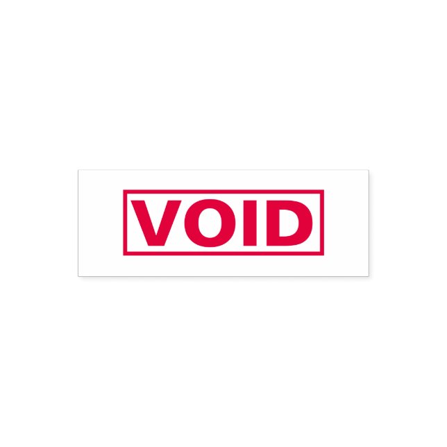 For Bookkeeping Simple VOID Self-inking Stamp (Design)