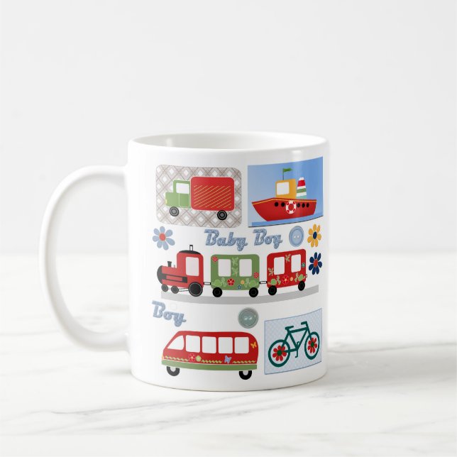 For boy coffee mug (Left)