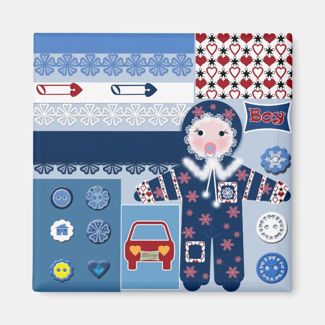 For boy magnet (Front)