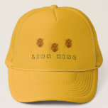 For brave hearted men, the cap with a lion king.