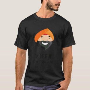 For Brother Punjabi Bro Sikh Indian Veerji Rakhi T-Shirt