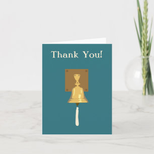 For Cancer Doctors, Nurses Letterpress Thank You Card