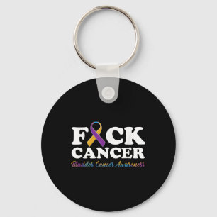 For Cancer Shirt Bladder Cancer Awareness Gifts  Keychain