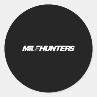 For Car And Milf'S Milfhunter Or Speedhunter Classic Round Sticker