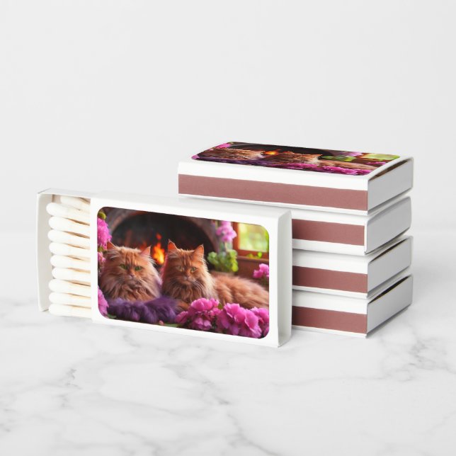 For Cat Lovers: Matchboxes (Stacked)