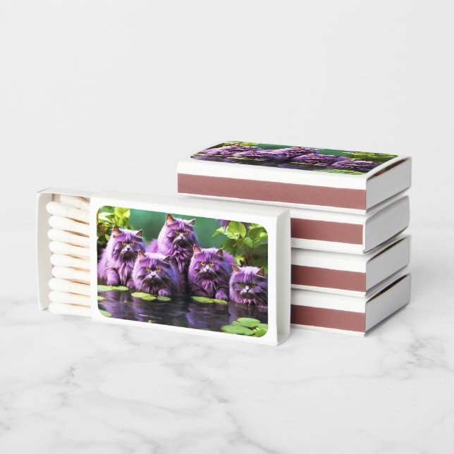 For Cat Lovers: Matchboxes (Stacked)
