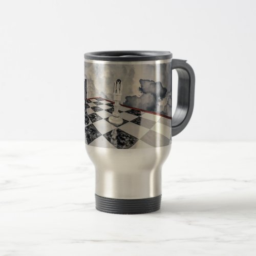 For Chess Lovers Travel Mug