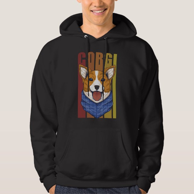 For Corgi Dog Hoodie (Front)