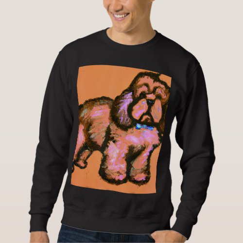 For Cute Dog Puppie Fan In Dog Style 12 Sweatshirt