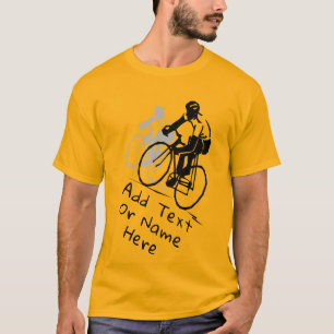 For Cycling Lovers. Personalize T-Shirt