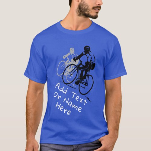 For Cycling Lovers Personalize T_Shirt