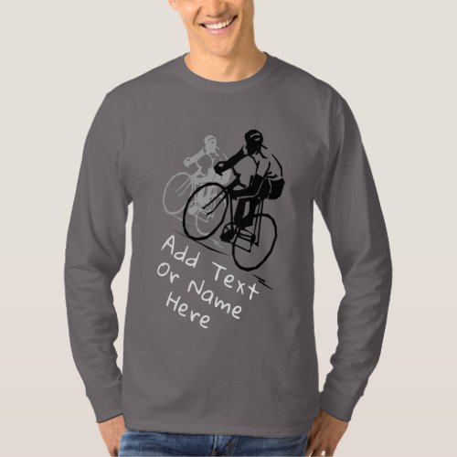 For Cycling Lovers Personalize  T_Shirt
