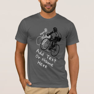 For Cycling Lovers. Personalize T-Shirt
