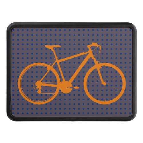 for cyclists bicycle_themed trailer hitch cover