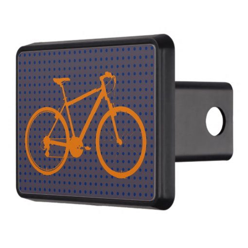 for cyclists bicycle-themed trailer hitch cover | Zazzle