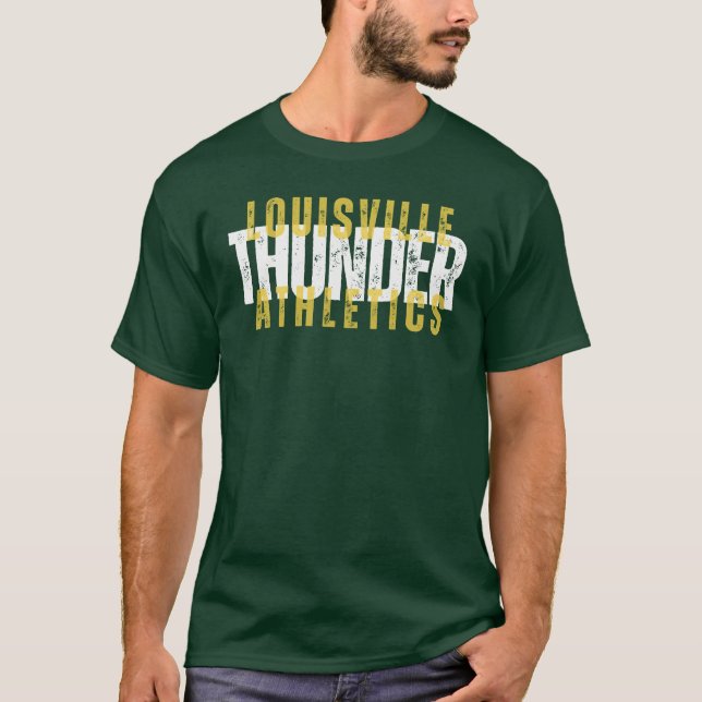 For Dark Items- Louisville Thunder Athletics T-Shirt (Front)