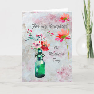 For Daughter on Mother’s Day Card