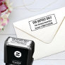 For Deposit Only Business Name Bank Account Number Self-inking Stamp