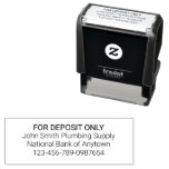 For Deposit Only Custom Self-inking Stamp