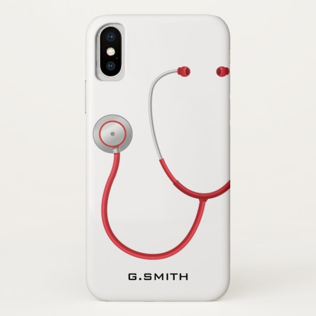 For Doctors and Nurses. Medical Stethoscope. Case-Mate iPhone Case (Back)