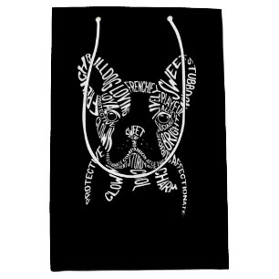 For Dog Lovers French Bulldog Medium Gift Bag