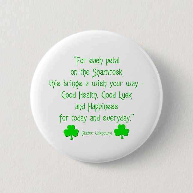 For each petal on the shamrock... button (Front)