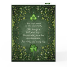 For Each Petal on the Shamrock Irish BIG Birthday
