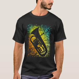 For Euphonium Players Brass Band Musicians Graffit T-Shirt