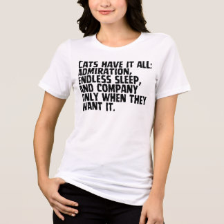 For Every Cat-titude Tri-Blend Shirt