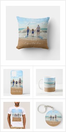 For Family - Custom Photo and Text Your Own Design
