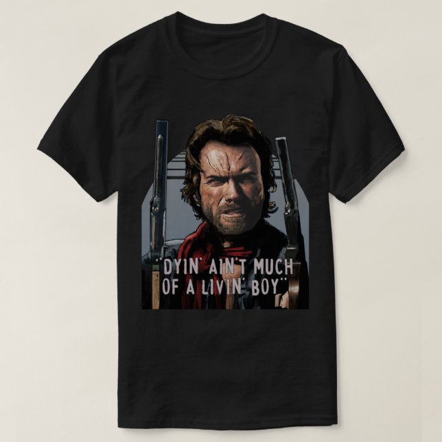 For Fan Art Illustration Actor  Art Good Bad  T-Shirt (Design Front)