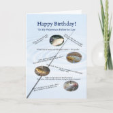 Dad Birthday Fish Pun Joke Card