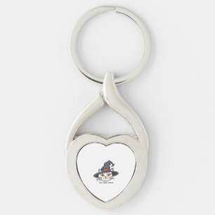 For Feline Fans One Spooky Nurse Cat Keychain