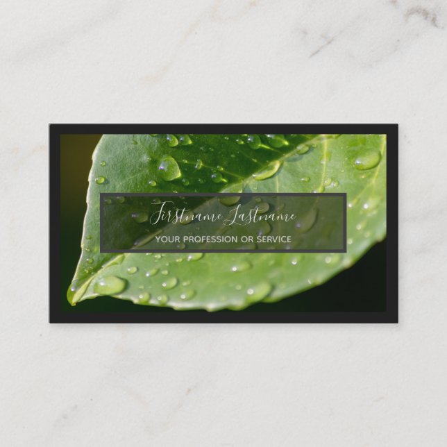 For floral experts and professional florists busin business card (Front)