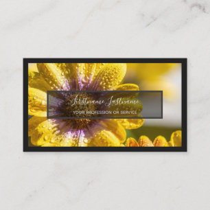 For floral experts and professional florists business card