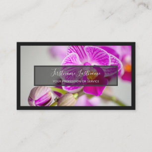 For floral experts professional florists orchid bu business card