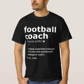 For football coach and coaches gift present T-Shirt