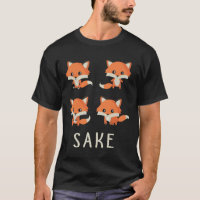 For Four Fox Sake T-Shirt Funny 4 Foxes gift