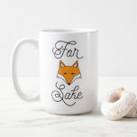 For Fox Sake Coffee Mug at Zazzle