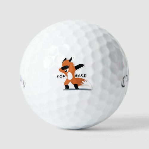 For Fox Sake Golf Balls