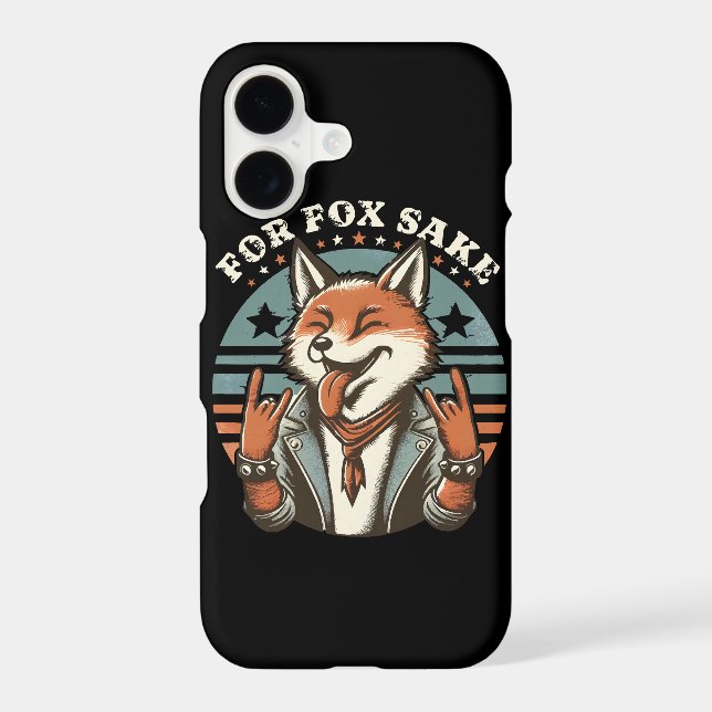 For Fox Sake Iphone Case (Back)