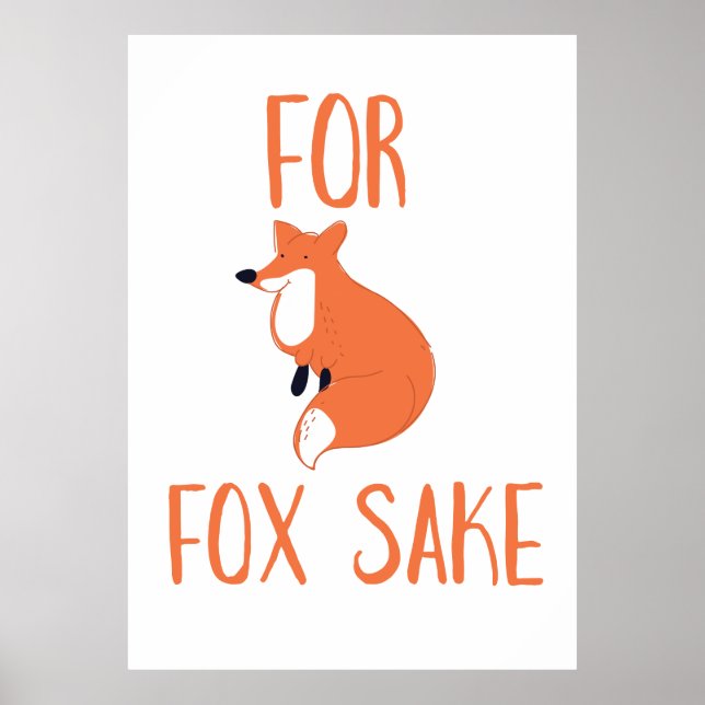 For Fox Sake Poster (Front)