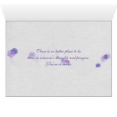 for friend-lilac bouquet with hope text (Inside Horizontal (Bottom))