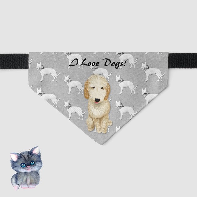For Friendly Cats Pet Bandana Pet Bandana Collar (Creator Uploaded)